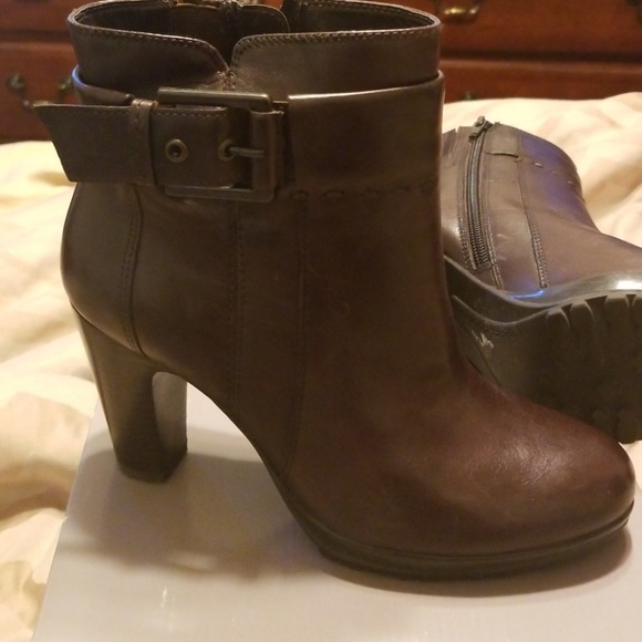 5TH AVENUE, Dark Brown Leather, Boots, NWOT - Picture 2 of 8